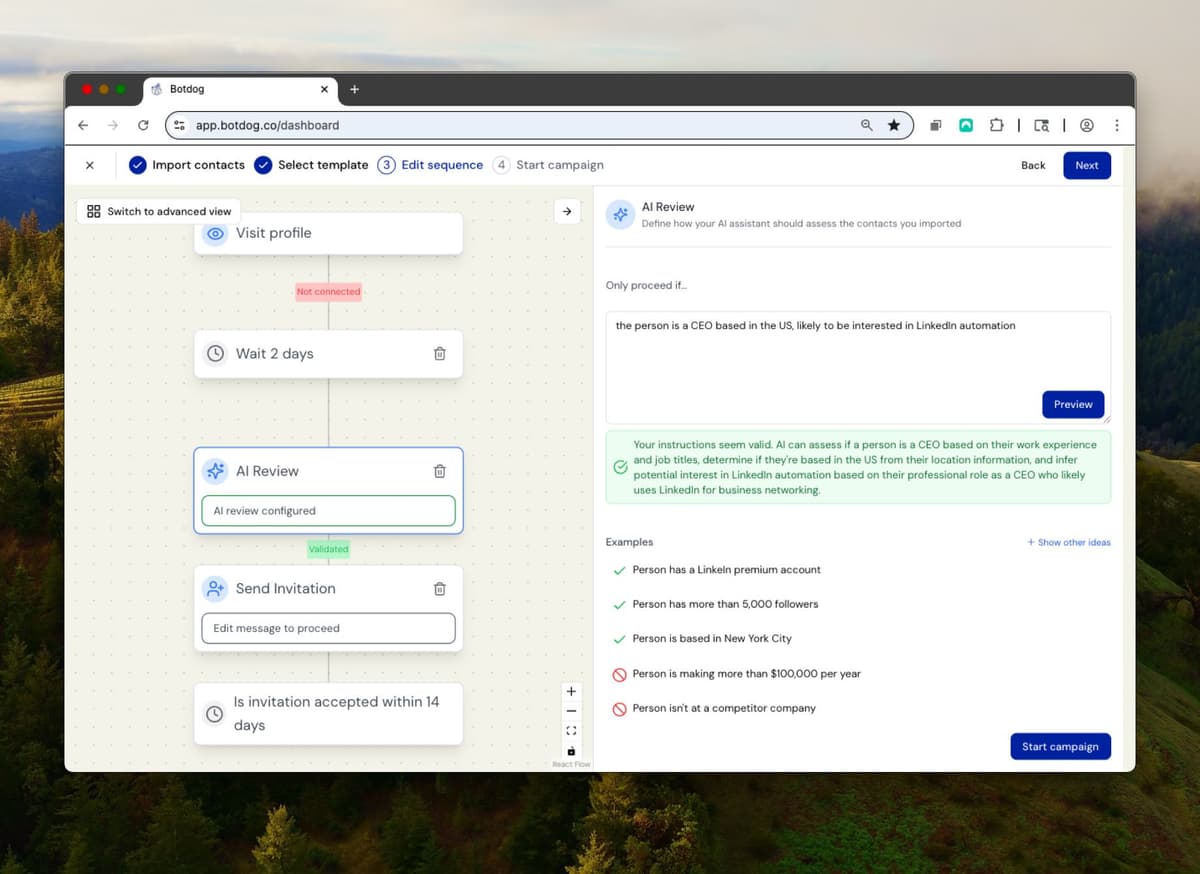 AI Lead Review
