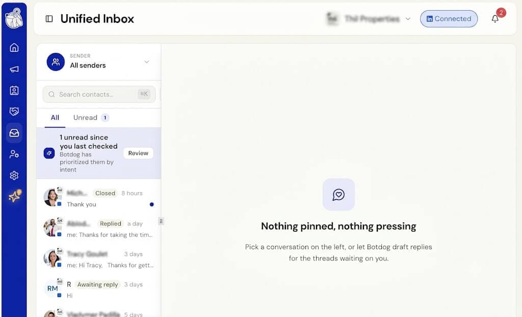 The Unified Inbox is out of Beta and officially here to stay screenshot