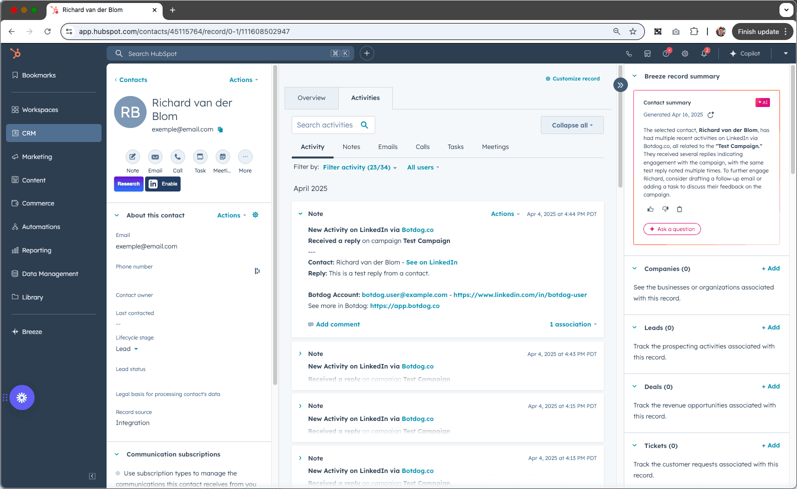Webhooks & Slack Alerts