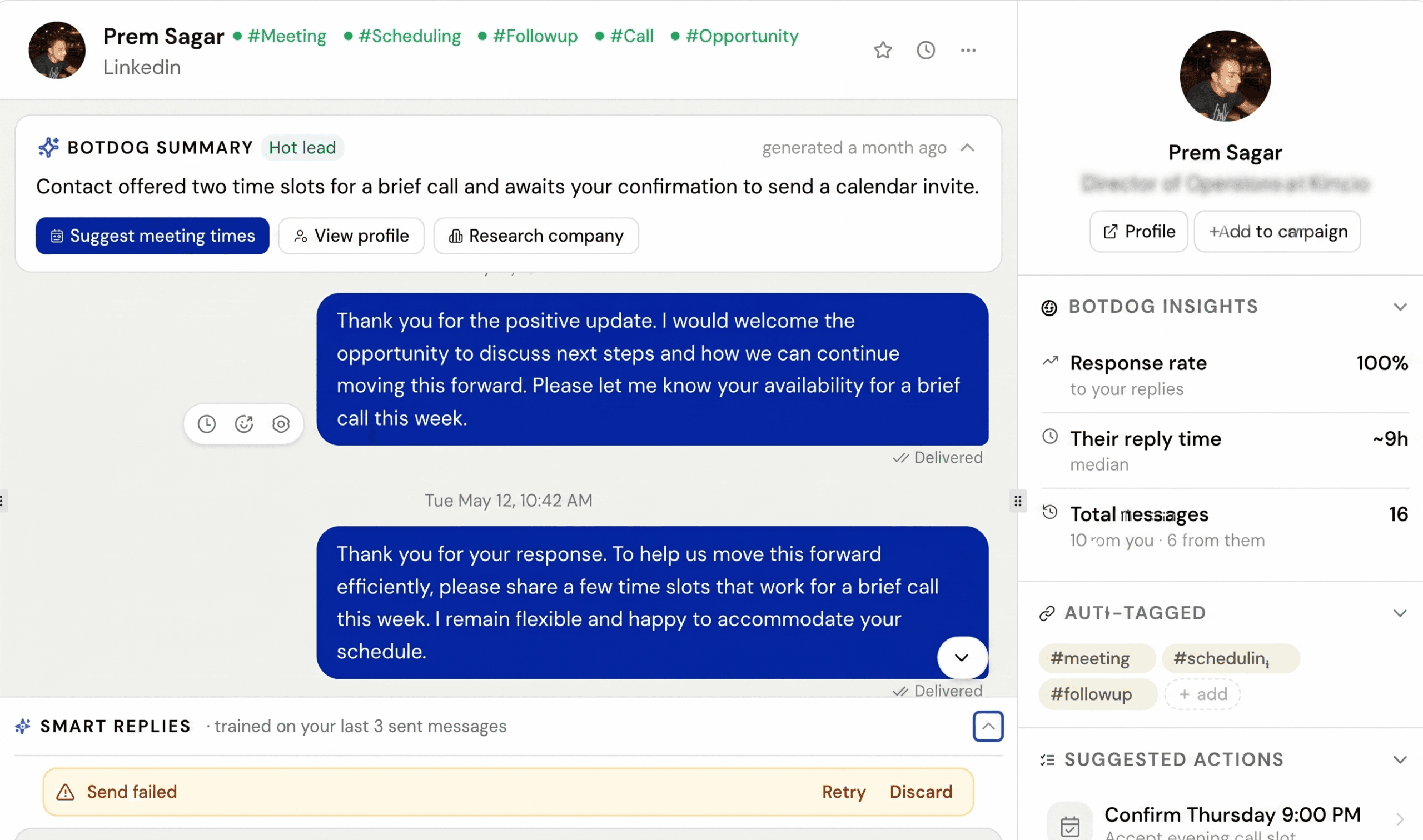 Conversations Open Faster Across the Inbox screenshot
