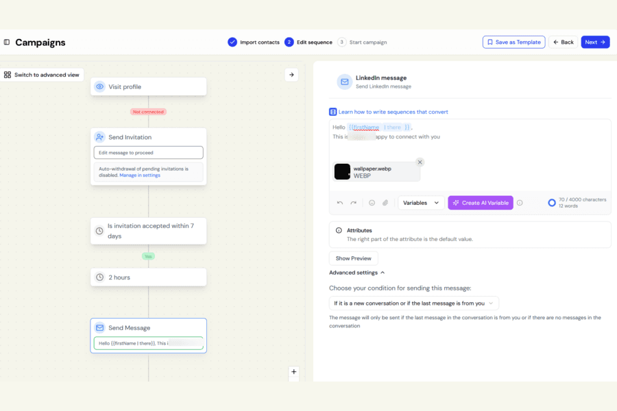 Attachments: fixes for campaign messages and the inbox screenshot