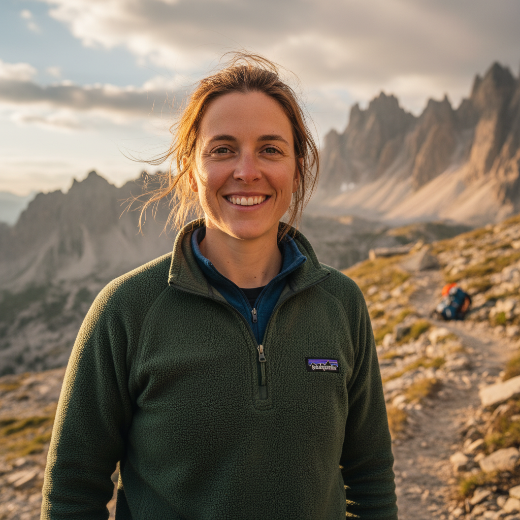 Adventurer LinkedIn headshot style