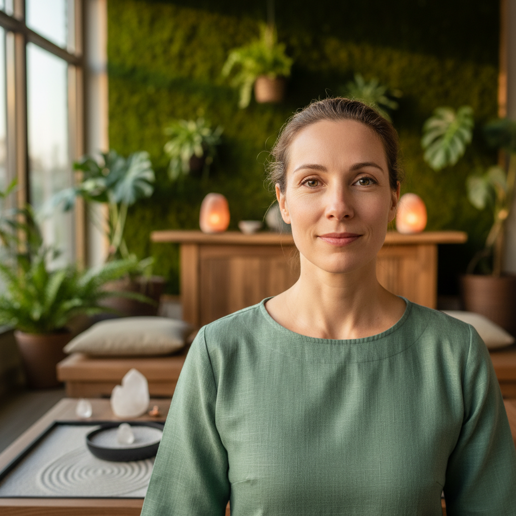 Wellness Guru LinkedIn headshot style