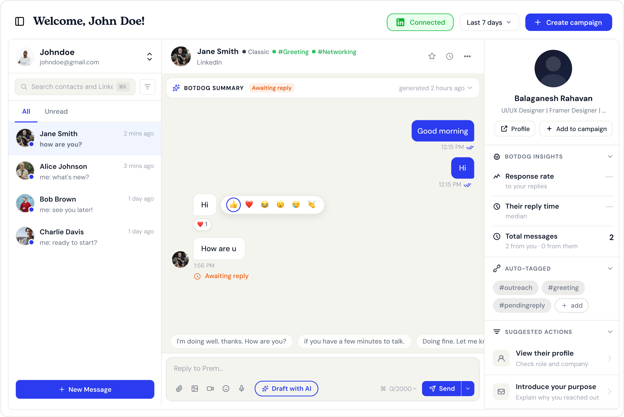 Botdog unified inbox
