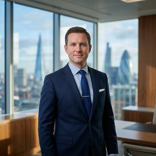 Corporate headshot style