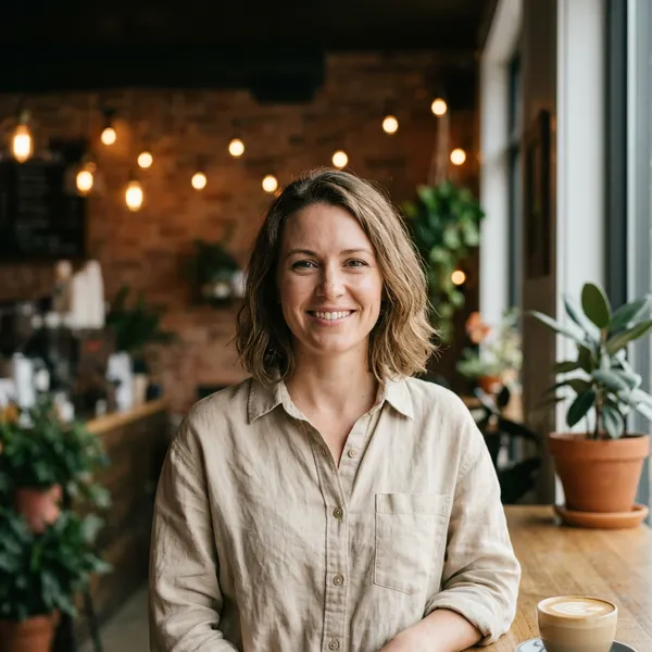 Digital Nomad headshot style