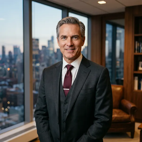 Executive headshot style