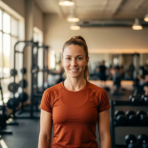 Personal Trainer headshot style