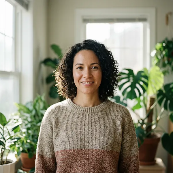Plant Parent headshot style