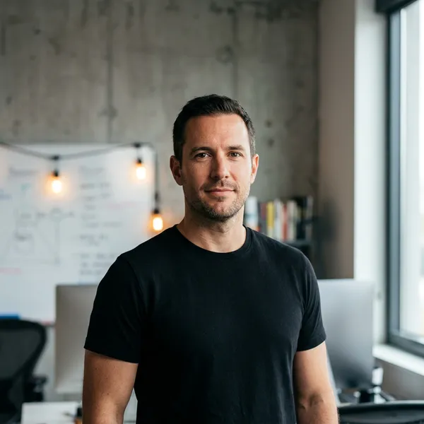 Startup Founder headshot style